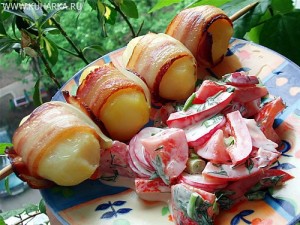 Bulvės su lašinukais