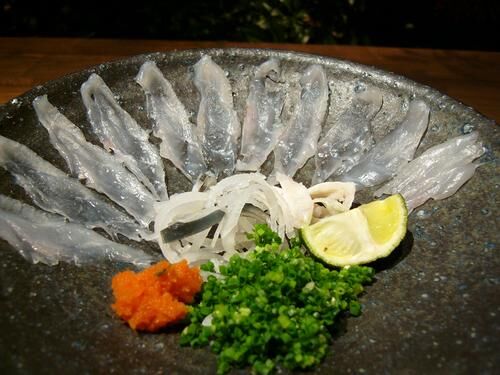Žuvies filė. Japonijos virtuvė.