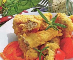 Patiekalas: Žuvies filė alaus tešloje
