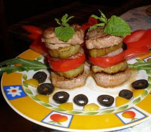 Pjaustytos jautienos nugarinės kepsnys