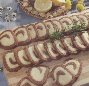 Citrininiai ir šokoladiniai sausainiai