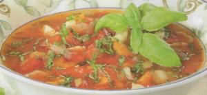Pomidorų sriuba su makaronais