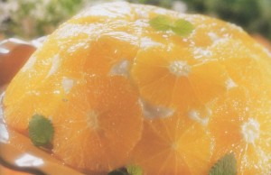 Varškės ir apelsinų pudingas