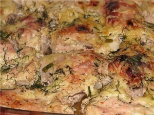 Vištiena marinuota kefyre